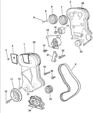 6503553 - Genuine Mopar Bolt-hexagon Flange Head F6A