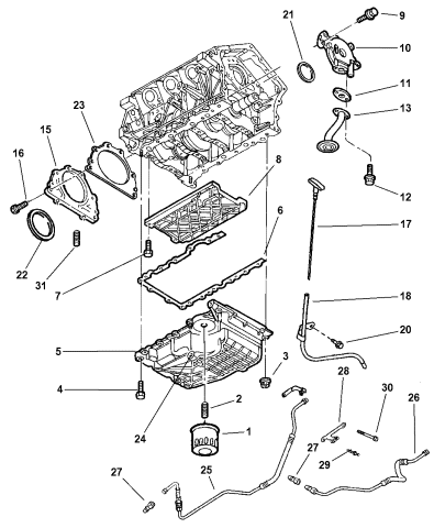 4663790AD - Genuine Mopar INDICATOR-ENGINE OIL LEVEL