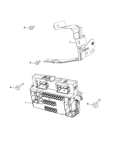 Modules, Body Controller - 2020 Jeep Cherokee