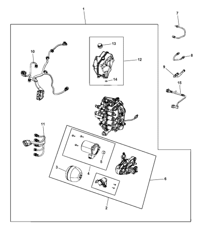 aa Genuine Mopar Actuator Hydraulic Shift