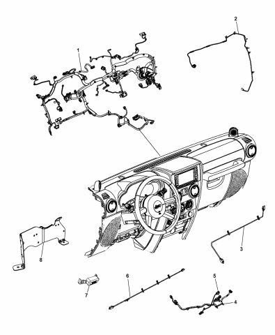 2015 jeep wrangler steering wheel controls