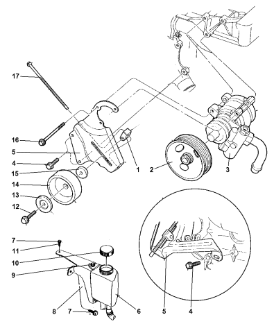 R2038708 Genuine Mopar Pump Power Steering