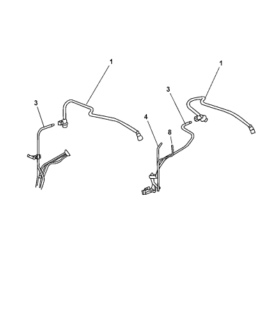 Fuel Line - 2006 Chrysler PT Cruiser