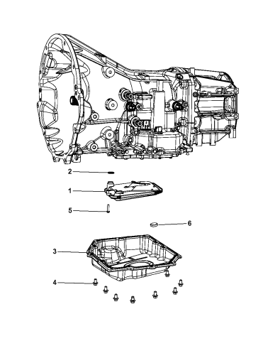 2010 dodge ram transmission