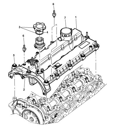 Cylinder Head & Cover - 2009 Jeep Wrangler