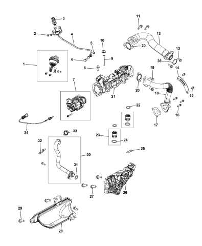 68150058AA - Genuine Mopar O Ring