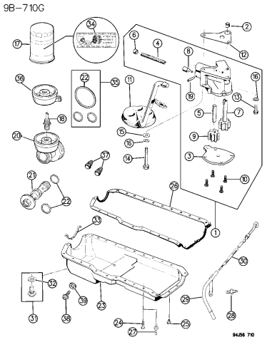 5281090 - Genuine Mopar Filter-Engine Oil