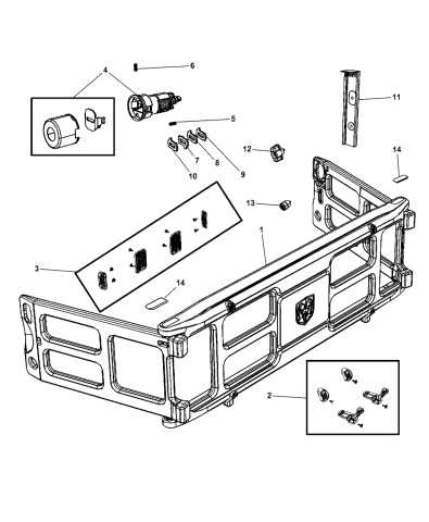 ram 1500 bed divider extender