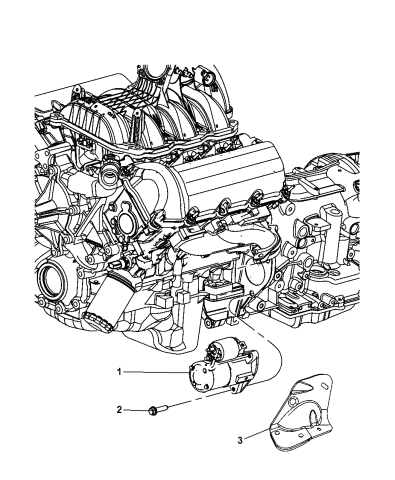 2010 dodge nitro starter