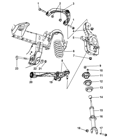 Dodge Ram 1500 Suspension Diagram