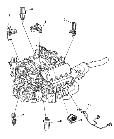 Sensors - Engine - 2007 Dodge Dakota