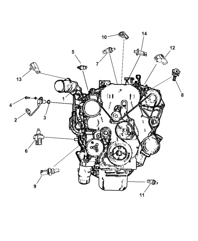 Sensor - Engine - 2011 Jeep Patriot