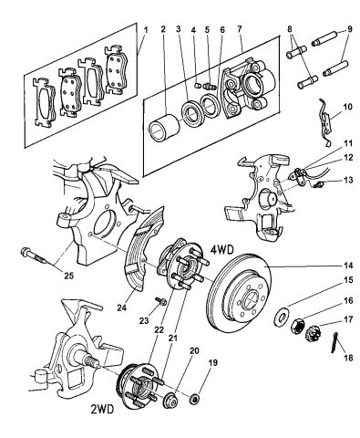 2001 Dodge Dakota Brake Line Diagram