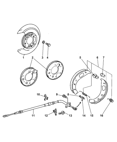 Parking Brake Assembly - 2006 Dodge Sprinter 2500