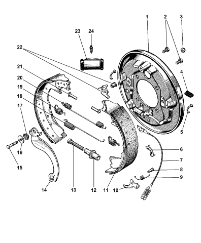 2001 dodge ram 1500 rear brakes