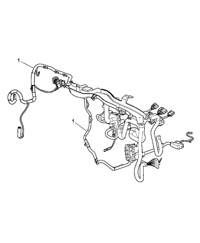 Wiring - Instrument Panel - 2000 Dodge Neon