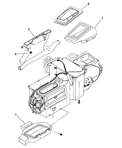 1998 jeep wrangler hvac control