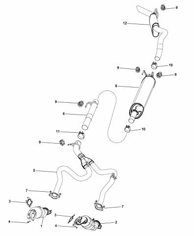 2014 ram exhaust