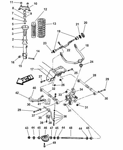 Rear Suspension - 2002 Dodge Stratus Sedan