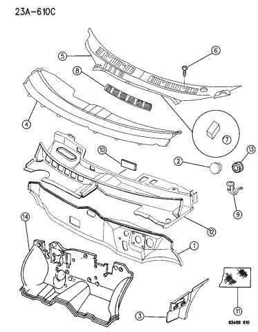 1996 chrysler lhs parts