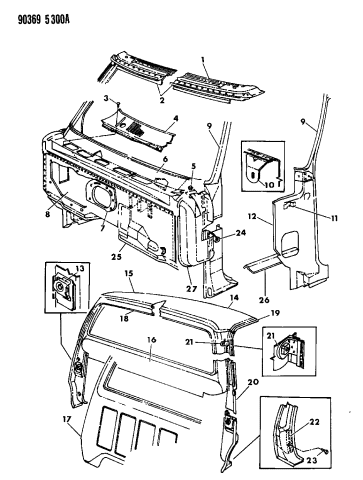 Body Panels - 1991 Dodge W250