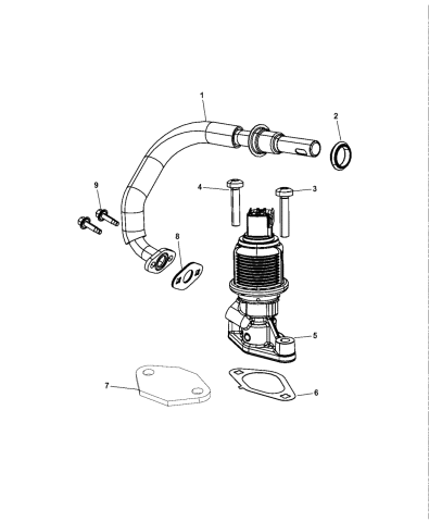 EGR System - 2011 Jeep Wrangler