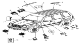 Jeep Liberty Body Control Module - Guaranteed Genuine Jeep Parts