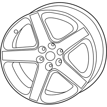 Mopar 1WL88JXYAB Aluminum Wheel