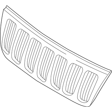 XB92BSDAE - Genuine Mopar Grille-FASCIA