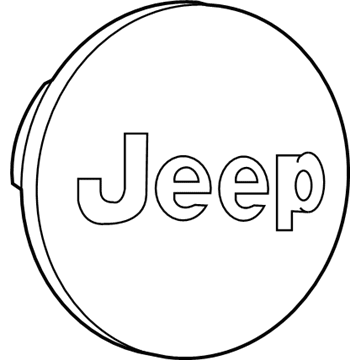 2018 Jeep Wrangler Wheel Cover - 1LB77GSAAC