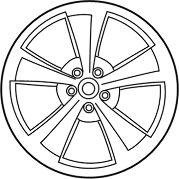 2014 Dodge Challenger Spare Wheel - 1YA39SZRAB