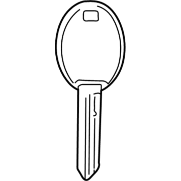 5018869ab - Genuine Mopar Key-blank