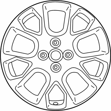 3160000048: Foam Filled Tire & Rim Assy (316-048) - PowerPusher®