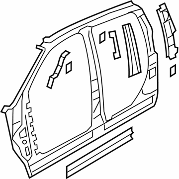 Mopar 68264761AA Panel-Body Side Aperture Inner Co