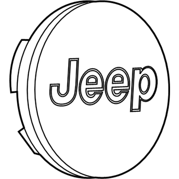 Jeep Wrangler Wheel Cover - 1LB77MA7AC