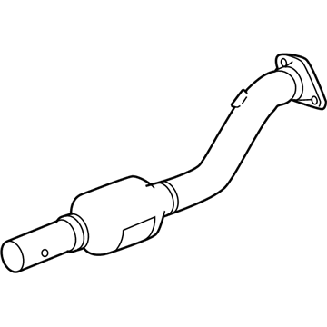Jeep Patriot Exhaust Pipe - 68066677AB