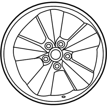 2013 Dodge Challenger Spare Wheel - 68214367AA