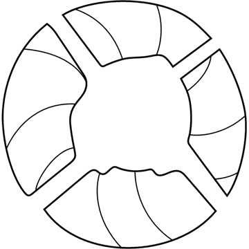 Chrysler Engine Cooling Fan - 4758293