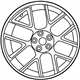 Mopar 6MN94RNWAA Aluminum Wheel