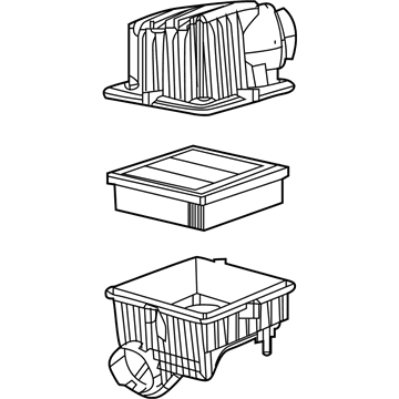 Mopar Air Filter Box - 68350283AB