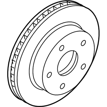 Mopar 52010080AI Brake Rotor