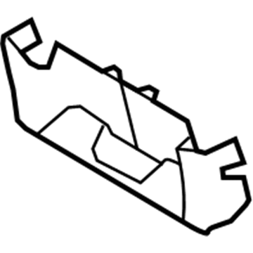 Mopar 5139371AA Frame-Rear Seat Back