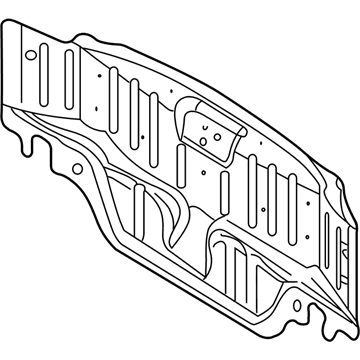 Mopar 5019528AE Panel-Deck Opening Lower