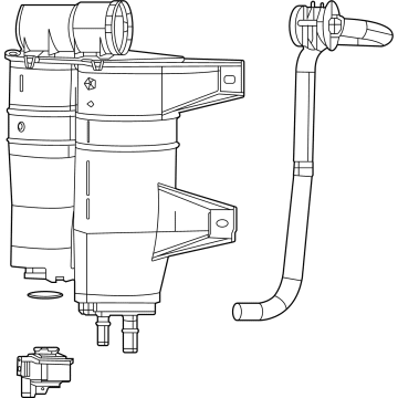 Jeep Grand Wagoneer L Vapor Canister - 68483269AB