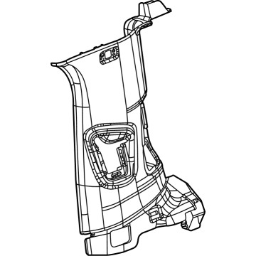 Mopar 6LF50WA6AA Panel-C Pillar