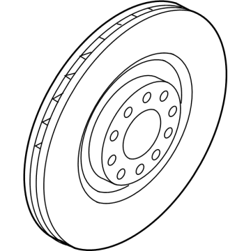 Dodge Hornet Brake Disc - 68618731AA