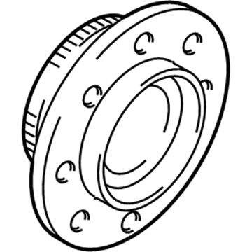 Mopar 5179955AA Brake Hub And Bearing