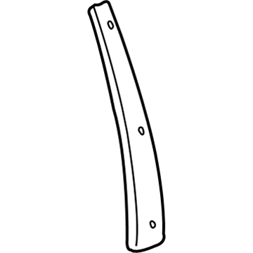 Mopar 5303584AB Molding-B Pillar