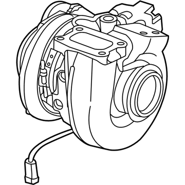 Mopar Turbocharger - 68321378AA