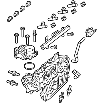 Jeep Cherokee Intake Manifold - 5281833AA